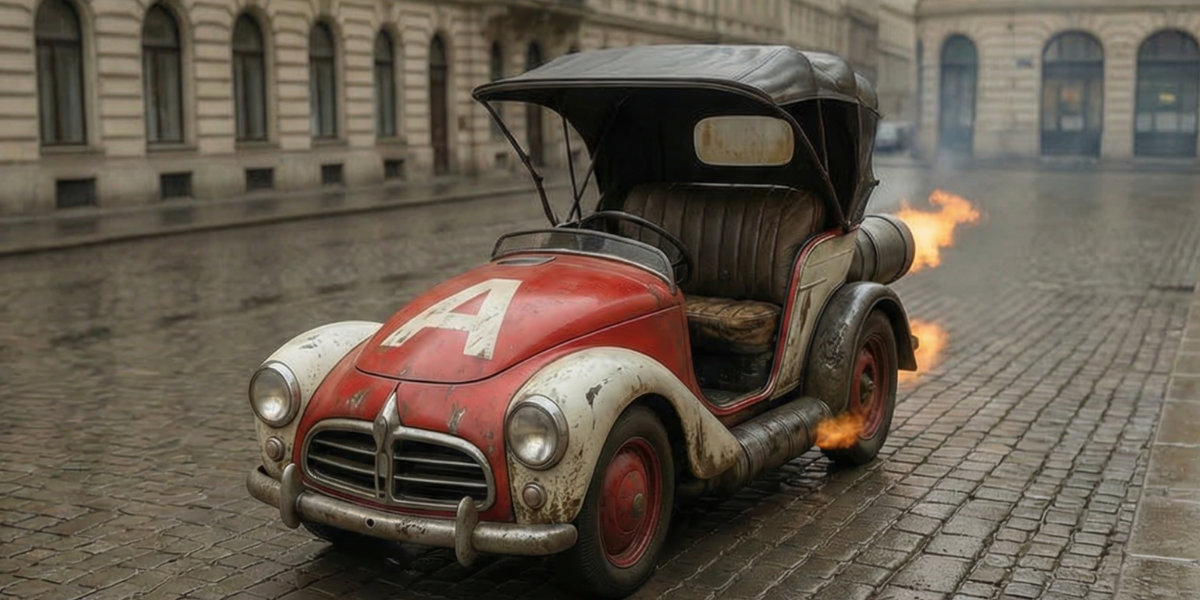 Das Fiaker-Mobil.